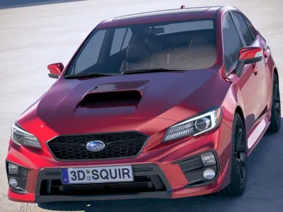 Subaru Impreza WRX 2018 3D model