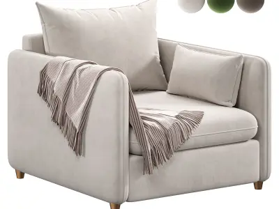 Mons Wagon armchair 3D model