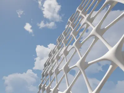 Parametric Pattern Element 01 3D model