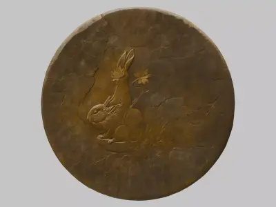 Mystical Transmutation Device Low-poly 3D model