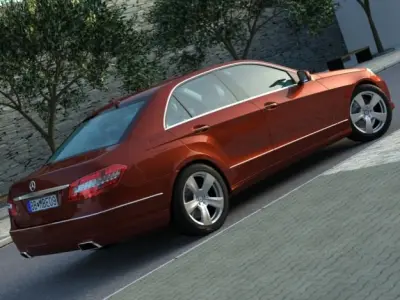 Mercedes-Benz E-Class 2009 3D model
