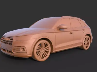 Audi Q5 2019 3D print model