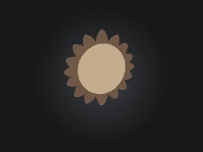 Cartoon Rug 3D model