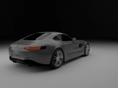 Mercedes amg gt 3D model