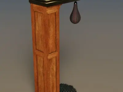 Punching Bag 3D model