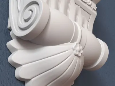Decorative Corbel 3D model 20