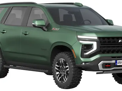 Chevrolet Tahoe Z71 2025 3D model