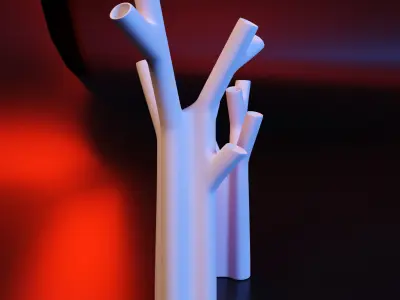 Vase tree  3D print model