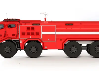 Fire truck Titan CZS 40 2020 3D model