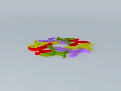 model de motif Free 3D model
