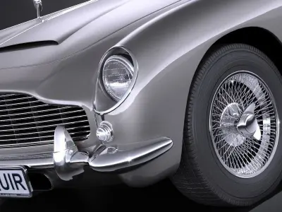 Aston Martin DB5 1963 VRAY  3D model