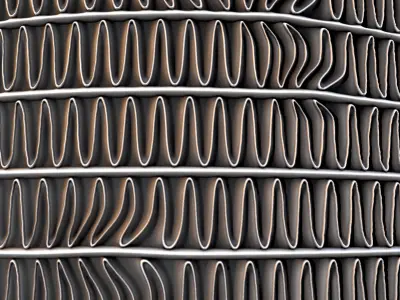 Radiator grill customizable substance material Texture