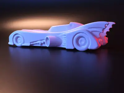 Batman Car stl 3D print model