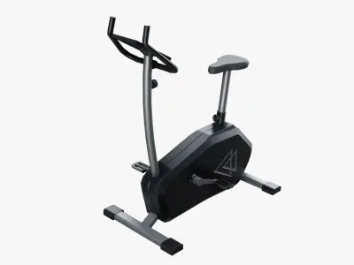 Exercise Bike Low-poly 3D model purchase