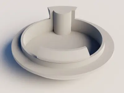 Towing eye cover Smart ForTwo 3D print model