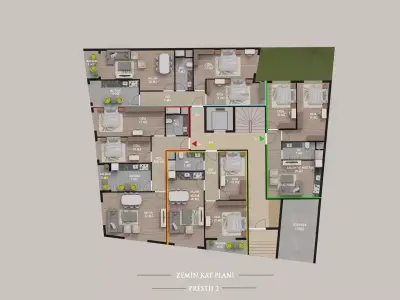 Apartment Project 3D model