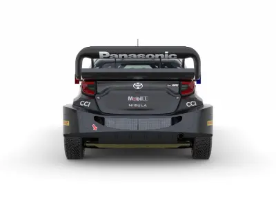 Toyota Yaris GR WRC 2024 3D model