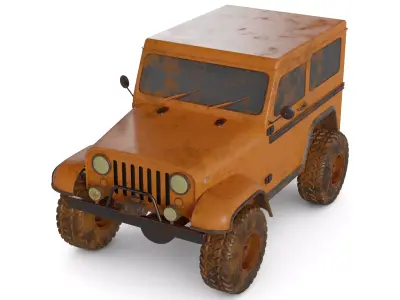 Dedicated Off Road car 3D model
