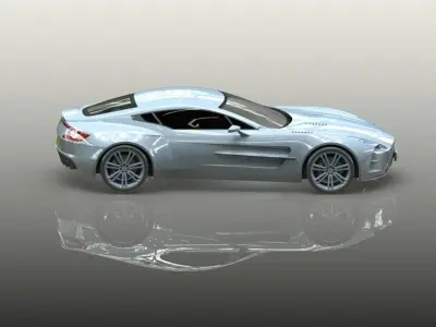Aston Martin One-77 3D print model