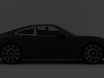 Porsche 911 Cayman  3D model