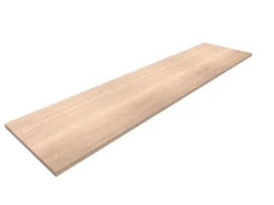 Plywood 3D Model AR VR PBR Low-poly 3D model