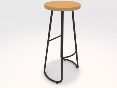 Bar Stool 5 3D model