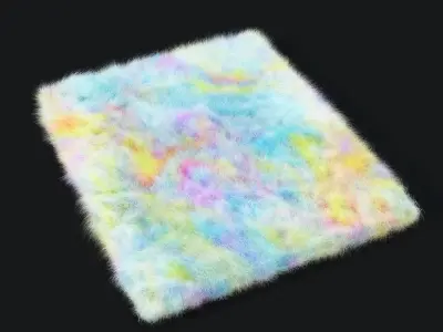 Rainbow Rug 3D model