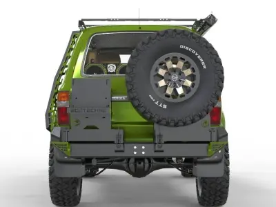 Generic Land Cruiser Serie 80 1997 Off Road Edition  3D model