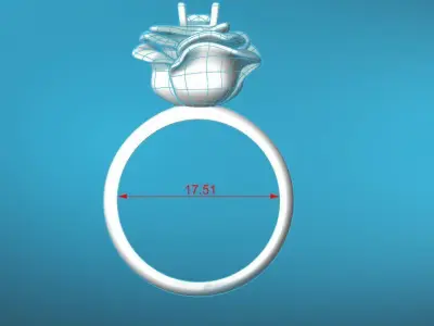 JEWELRY RING  o24 3D print model