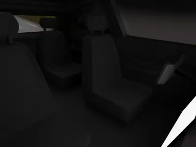 TESLA CYBERTRUCK Low-poly 3D model