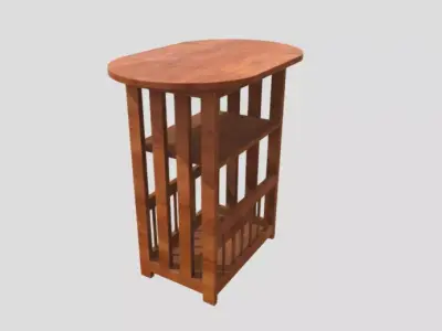 Table 3D Models download - model modren classic wooden table Free 3D model