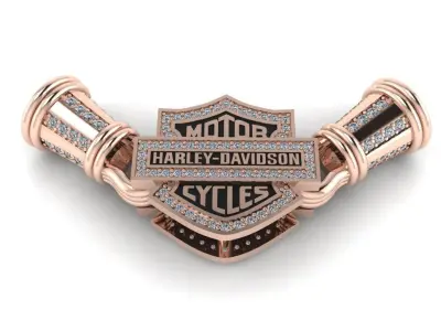 Harley-Davidson Pendant Code-CGH001 3D print model