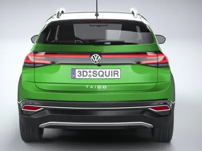 Volkswagen Taigo 2022 3D model