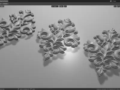 Decorative Ornamentation 1 3D model