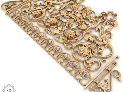 Decor 22 - For CNC and Interior 3D model