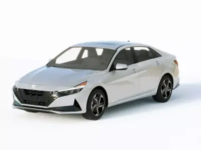 Hyundai Elantra 2021 3D model