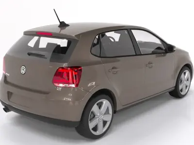POLO TDI Hatchback Car 3D model