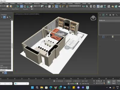 Living Room Interior Design 3D model