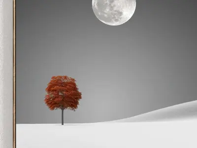 Abstract Painting Set of 3 pieces - No 13 Low-poly 3D model