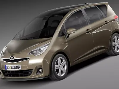 Toyota Verso S 2015 3D model