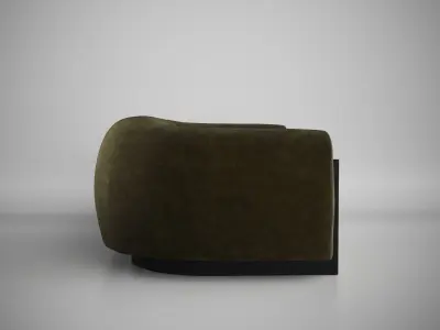 Minuit Sofa by Stephane Parmentier 3D model