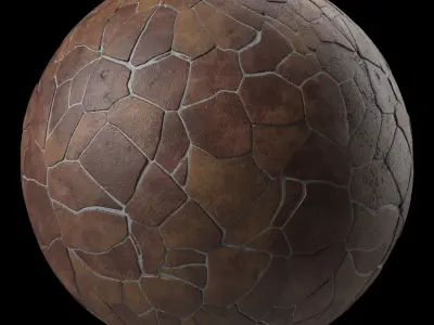 Stone Wall Materials 64- Decorative Stone Sbsar Pbr 4k Seamless Texture
