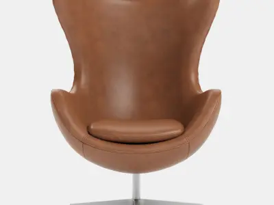 EGG Chair Arne Jacobsen Fritz Hansen 3D model
