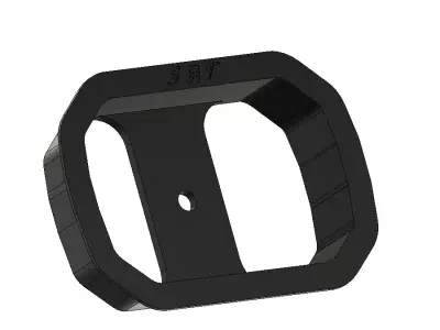 Mychron 5s Panel mount  3D print model