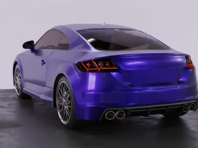 Audi TT 3D model 3D model