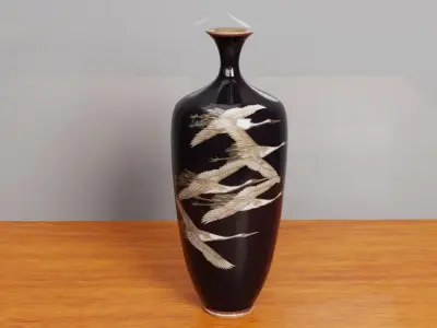 Decorative Vase Low-poly 3D model purchase