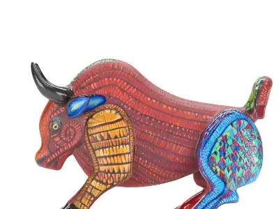 Alebrije bull 02 3D model