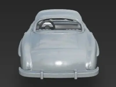 Mercedes Benz 300 SL Gullwing   3D print model