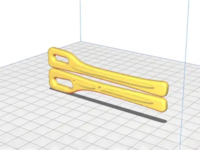 2-Pack TPU Car Seat Gap Filler Organizer 3D print model