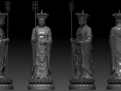 Bhikkhu  3D print model